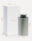 Ribbed Essential Oil Diffuser (Silver)