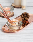 Candle Wick Trimmer, Snuffer and Dipper Set (Rose Gold) - VAUCLUSE