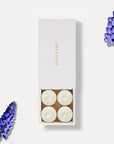 Set of luxury Musk tealight candles from Vaucluse Fragrance, perfect for soothing home aromatherapy.