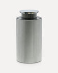Ribbed Essential Oil Diffuser (Silver) - VAUCLUSE