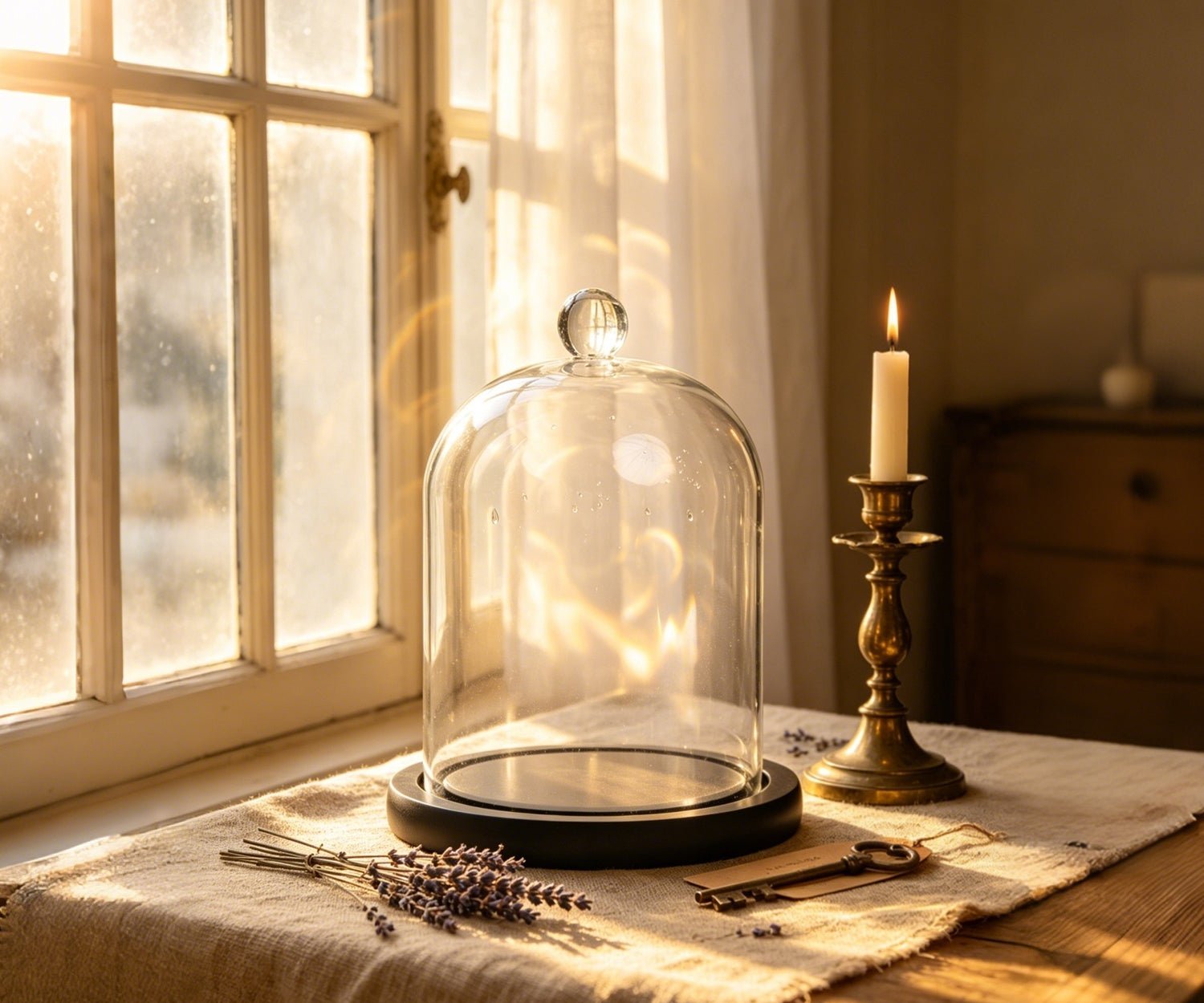 Elevate Your Decor: Why Every Home Needs a Stylish Glass Dome with Base - VAUCLUSE