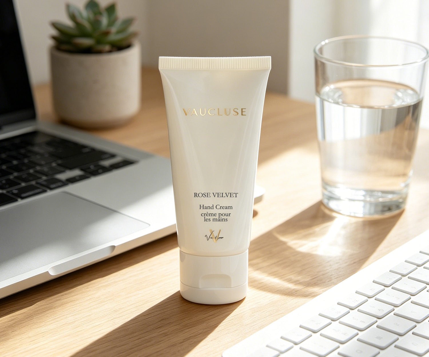 Your Desk, Your Sanctuary: Creating a Moment of Calm with Rose Velvet Hand Cream - VAUCLUSE