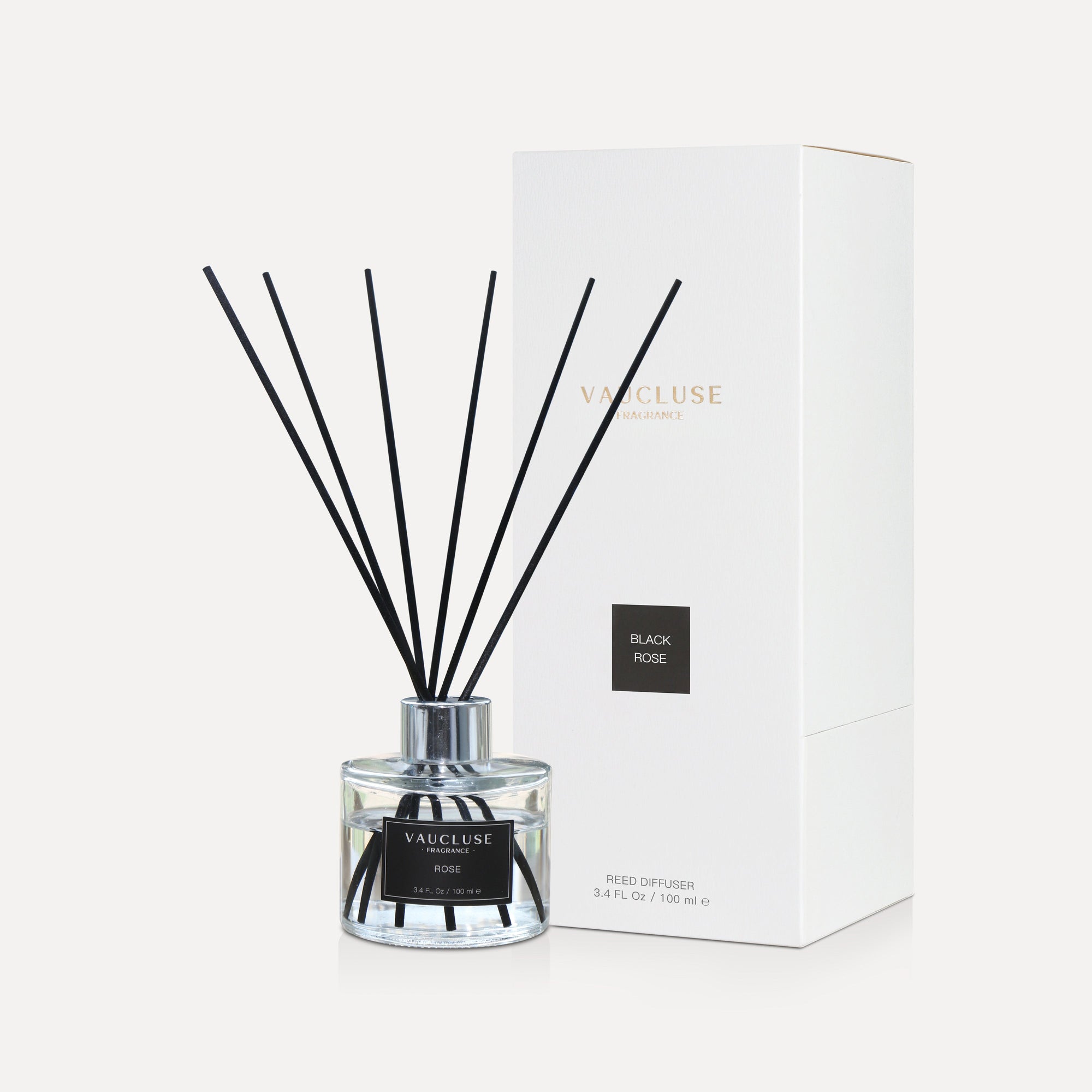 Black Rose Scented Reed Diffuser - VAUCLUSE