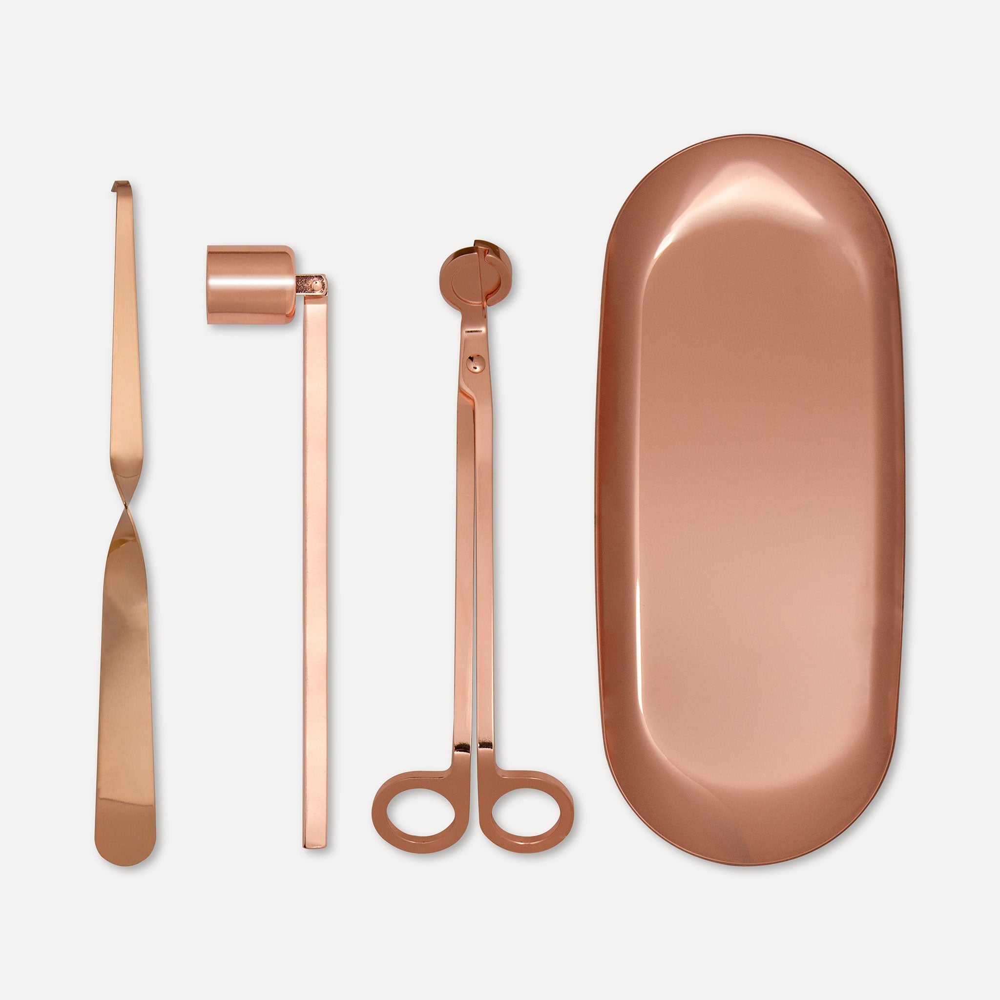 Rose Gold Candle Care Kit: Enhance Your Candle Experience
