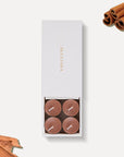 Set of luxury Cinnamon tealight candles from Vaucluse Fragrance, perfect for warm home aromatherapy.