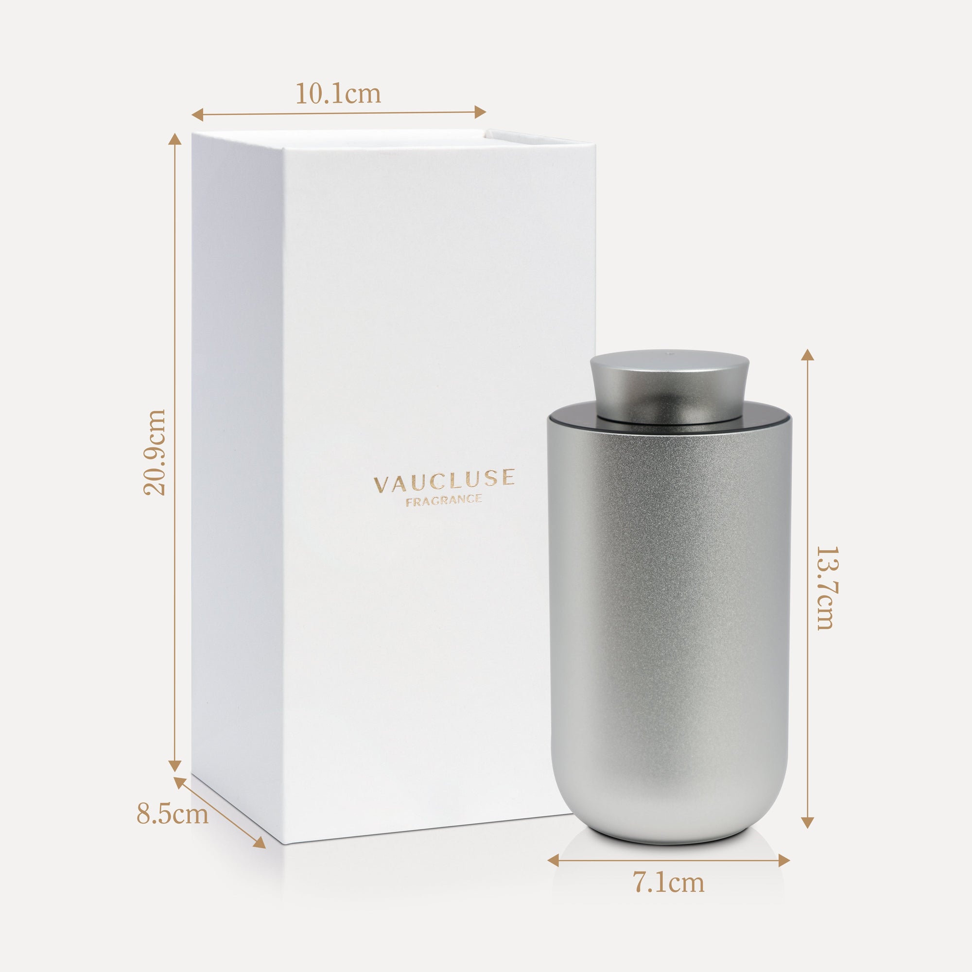 Essential Oil Diffuser (Silver) - VAUCLUSE