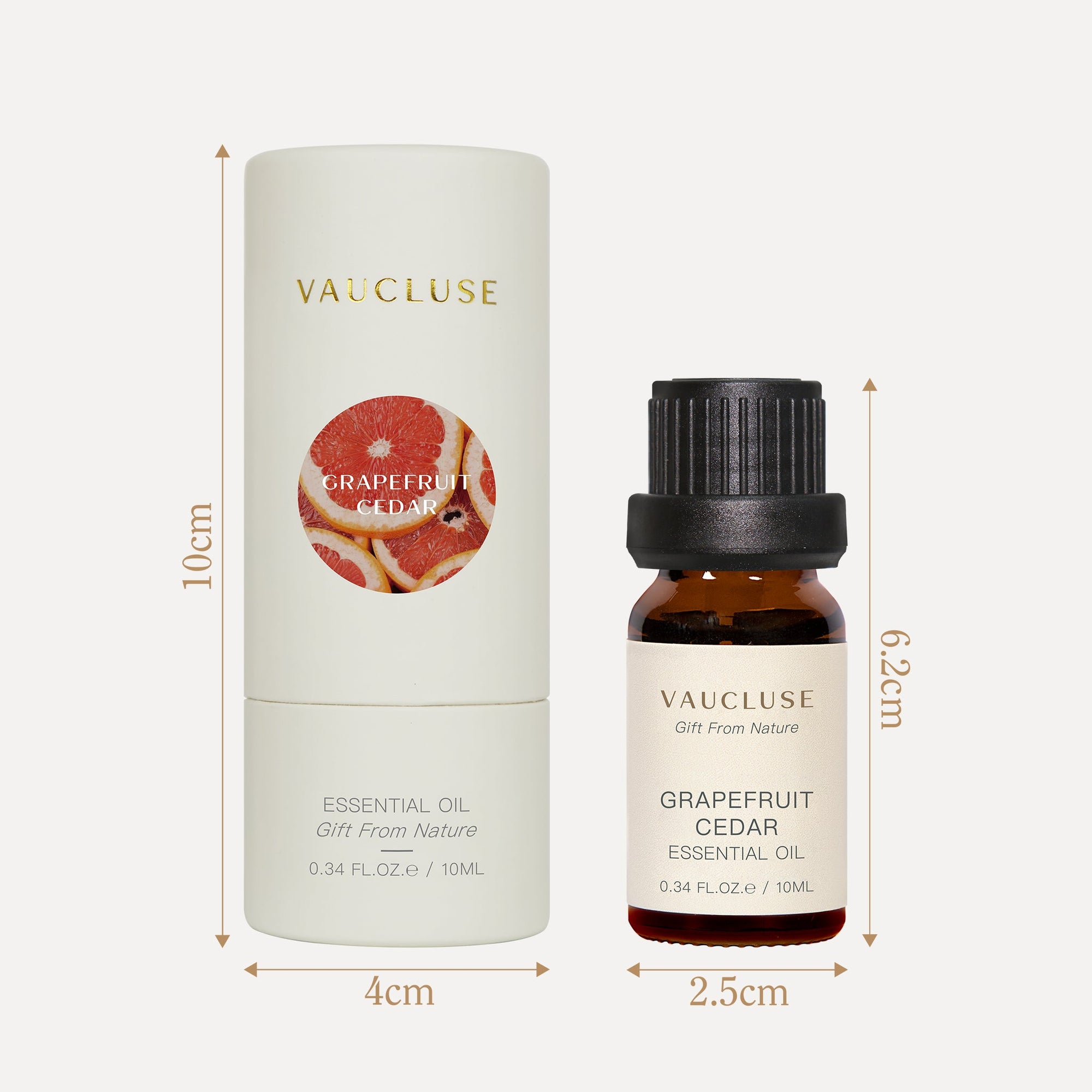 Grapefruit & Cedar Essential Oil - 10ml - VAUCLUSE