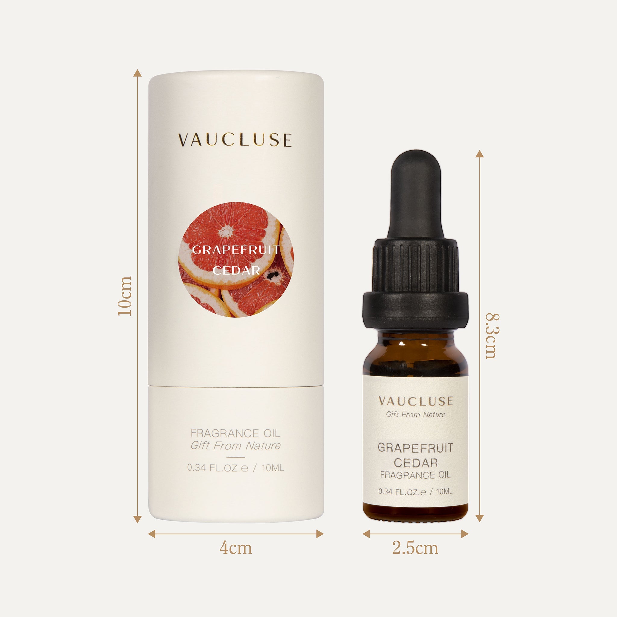 Grapefruit &amp; Cedar Essential Oil - 10ml - VAUCLUSE