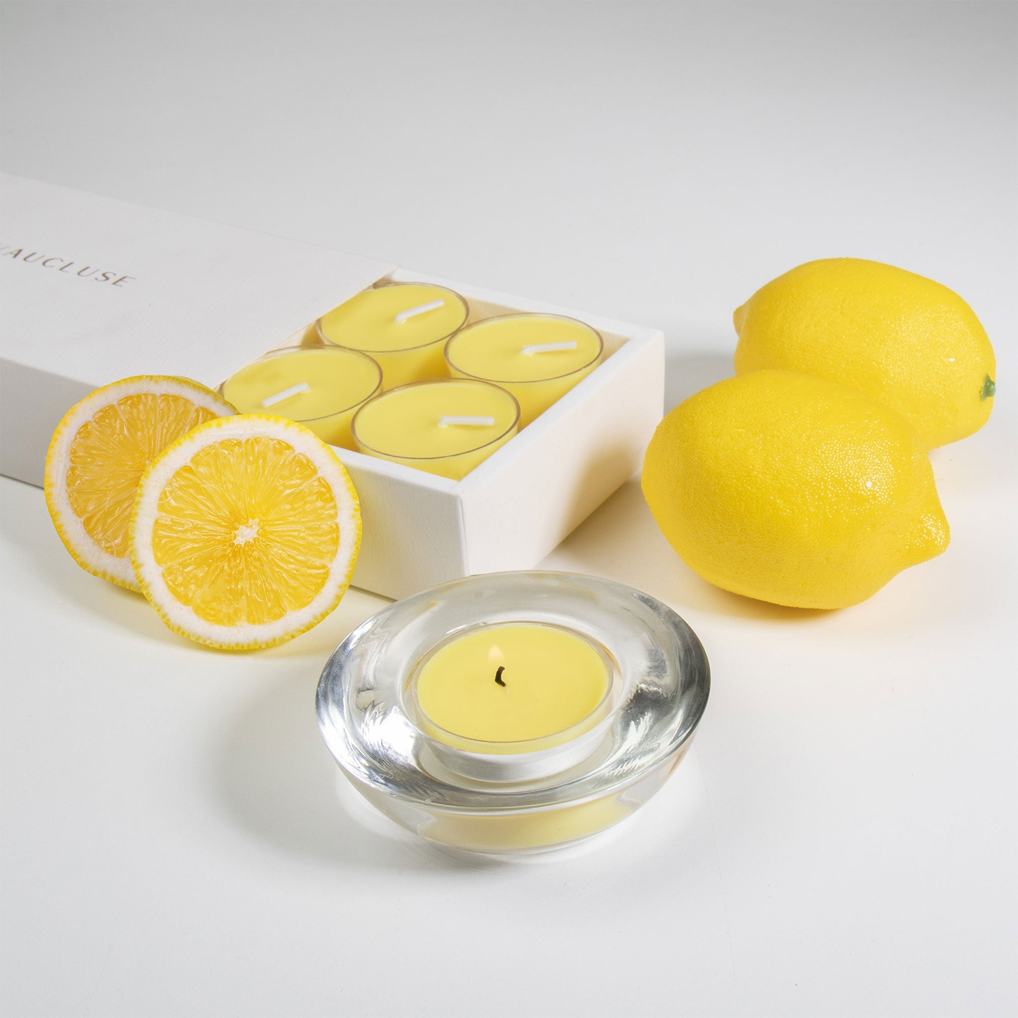 Lemon Scented Tealight Candles - VAUCLUSE