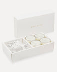 Lily Tealights and Candle Holder Set (Flower shape) - VAUCLUSE