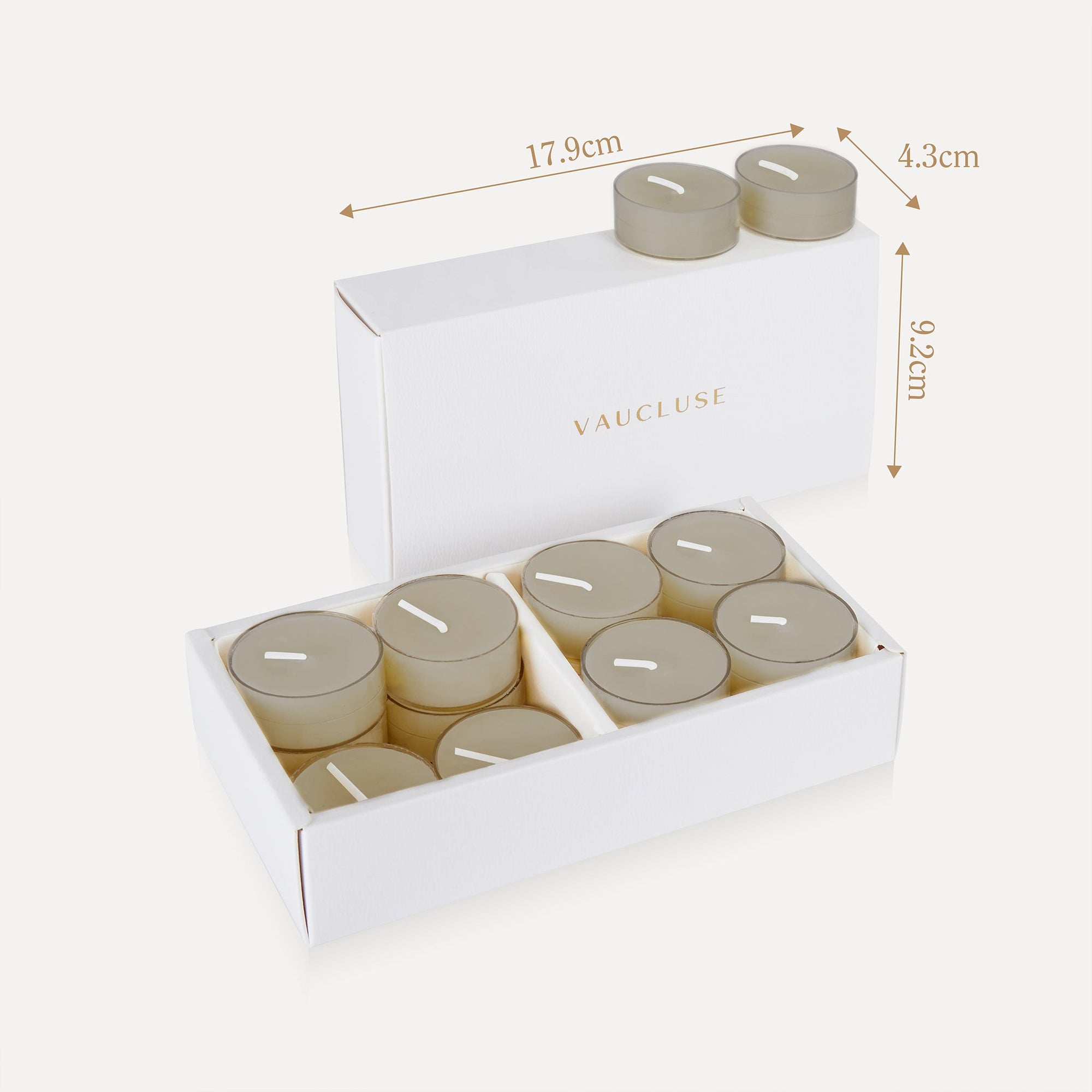 Musk Scented Tealight Candles - VAUCLUSE