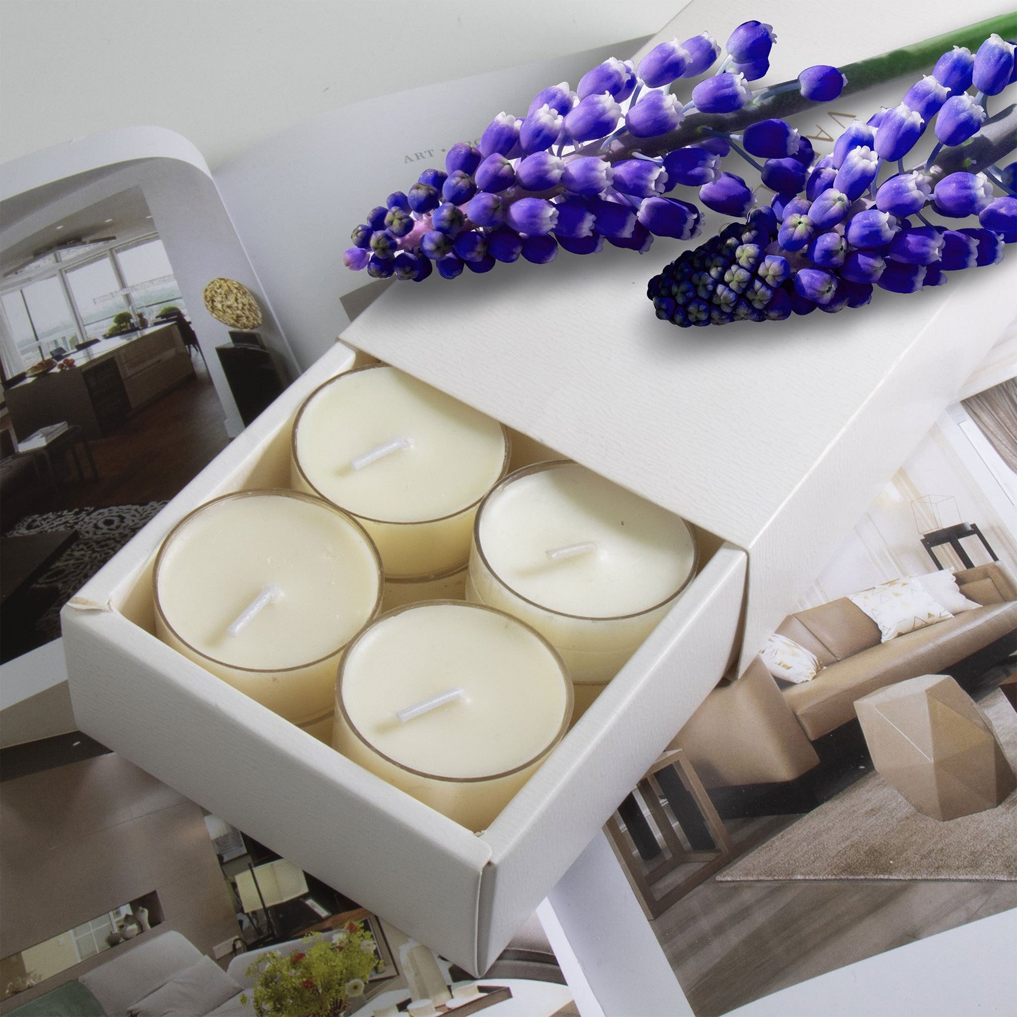 Musk Scented Tealight Candles - VAUCLUSE