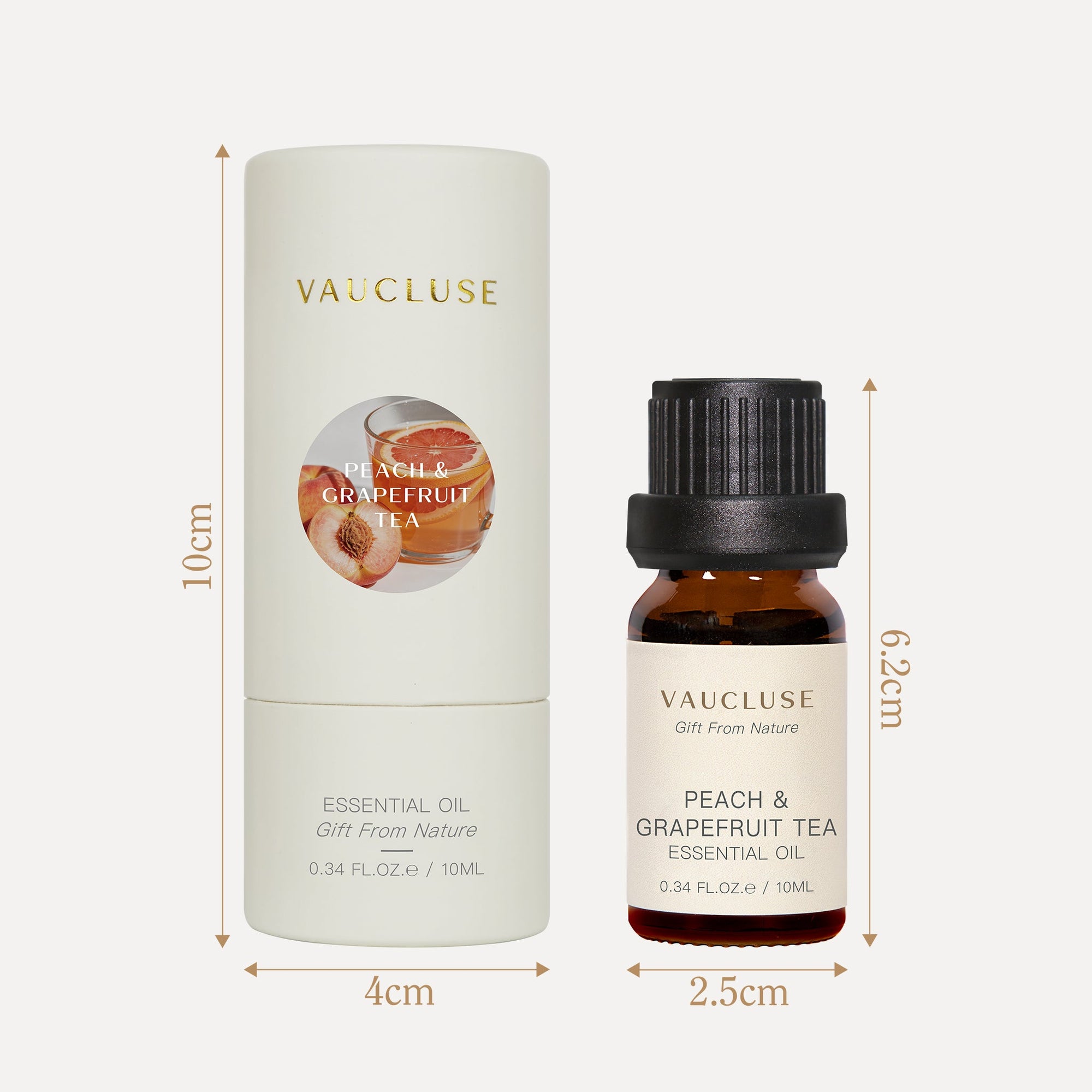 Peach & Grapefruit Tea Essential Oil - 10ml - VAUCLUSE