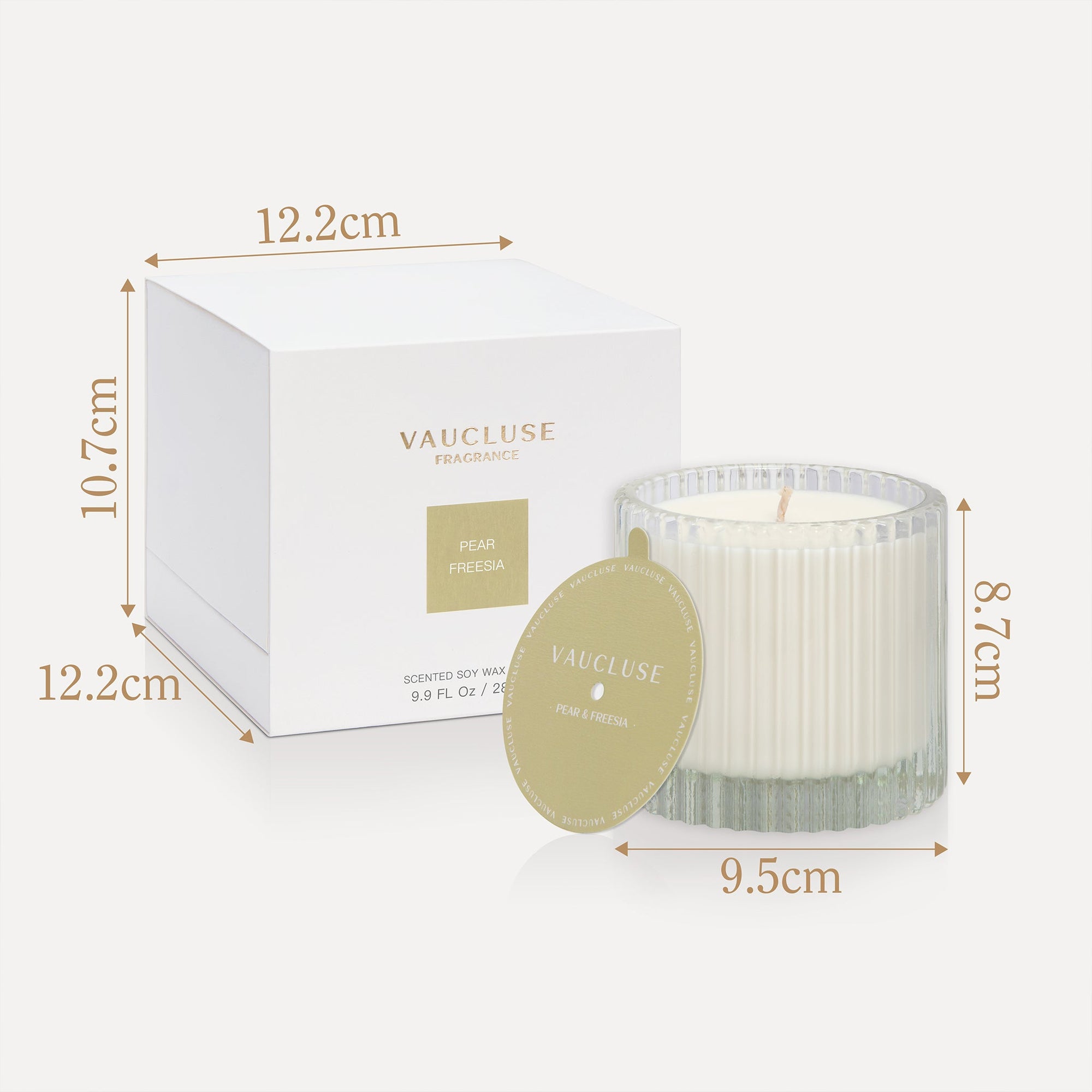 Pear &amp; Freesia Scented Candle - VAUCLUSE