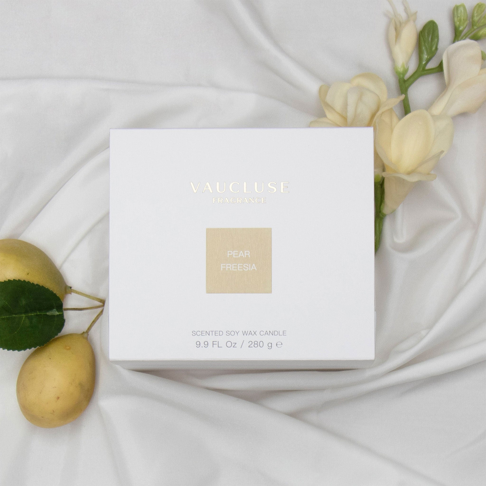 Pear &amp; Freesia Scented Candle - VAUCLUSE