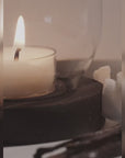 Vanilla Tealights and Candle Holder Set (Flower shape)
