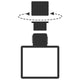 Diagram showing how to unscrew the cap and remove the plastic inner plug from a luxury reed diffuser bottle to open it.