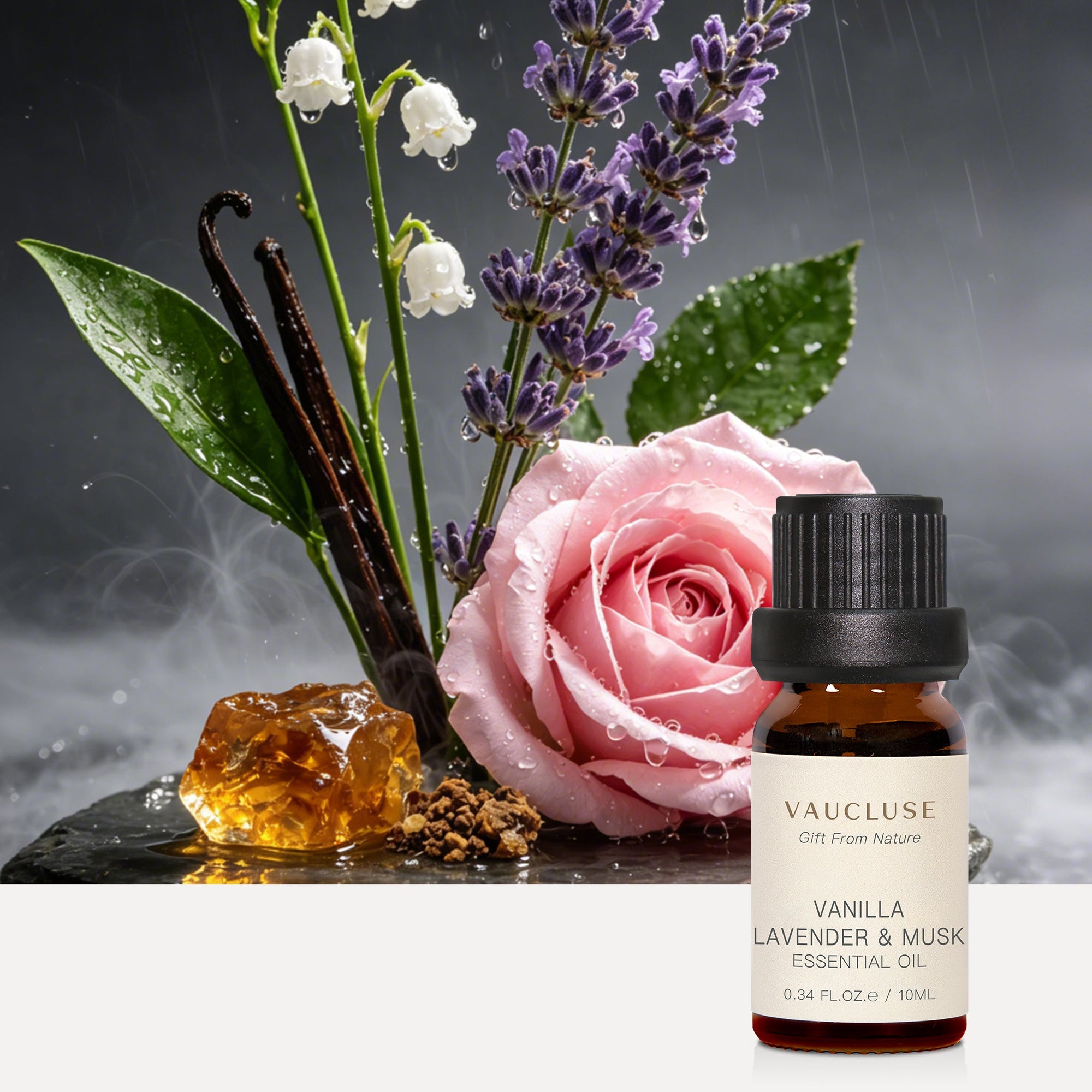 Vanilla Lavender & Musk Essential Oil - 10ml - VAUCLUSE