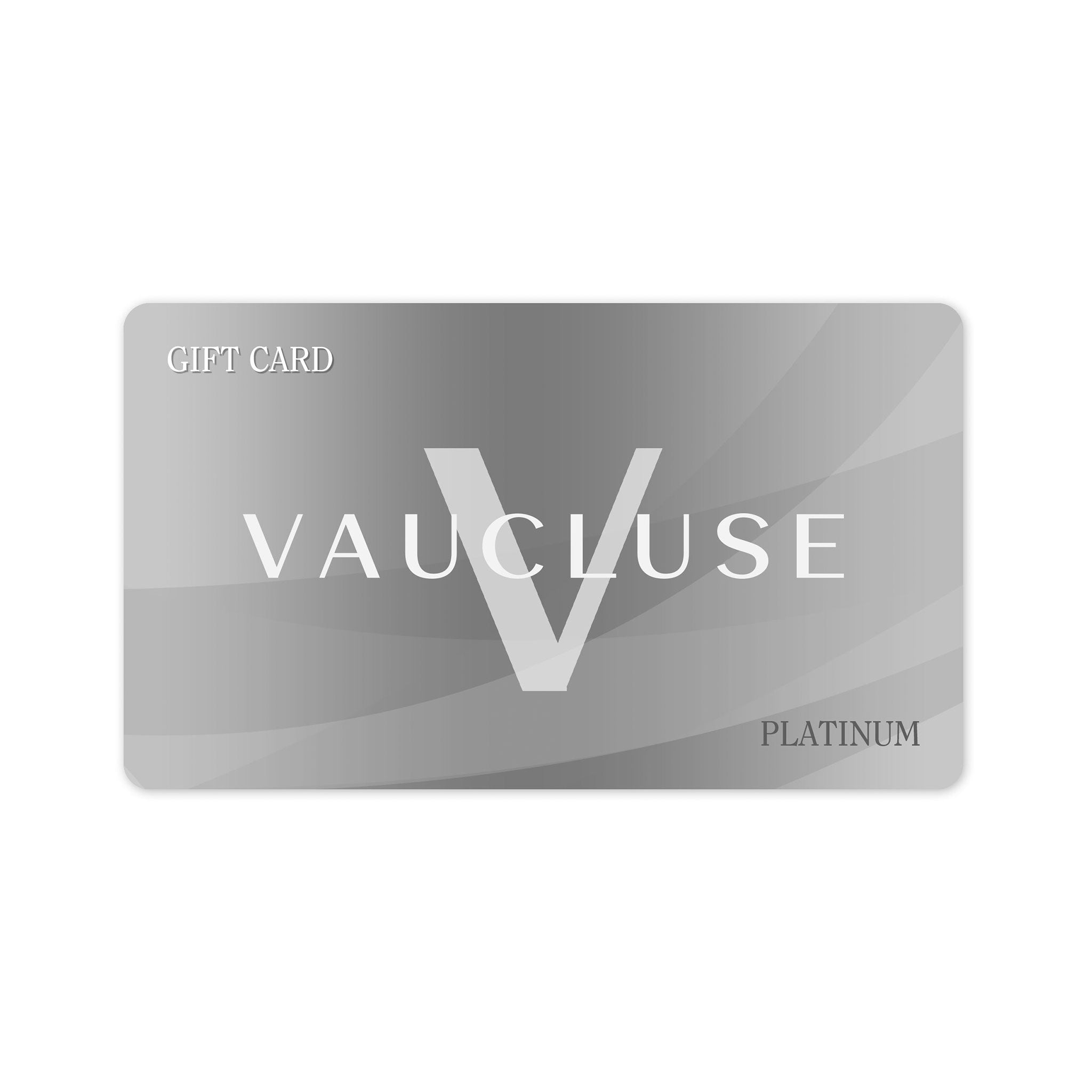 VAUCLUSE E - Gift Card - VAUCLUSE