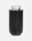 Vaucluse premium waterless electric oil diffuser in Black Silver finish, modern nebulizer design.