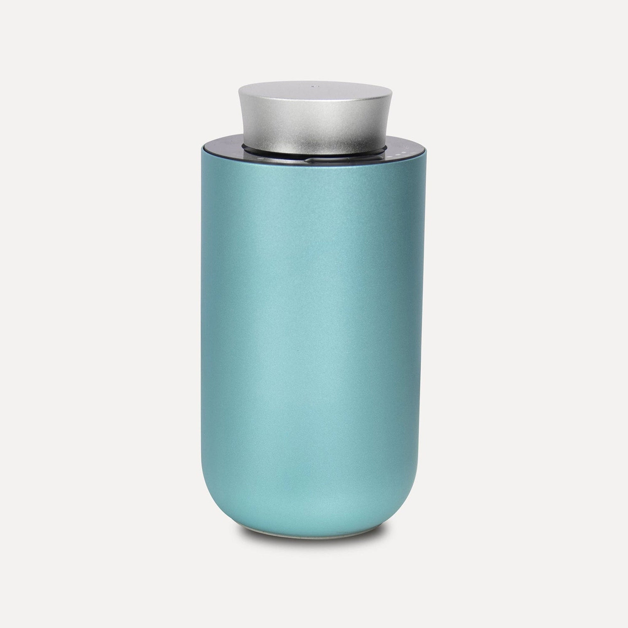 Vaucluse premium waterless electric oil diffuser in Teal Silver finish, modern nebulizer design.