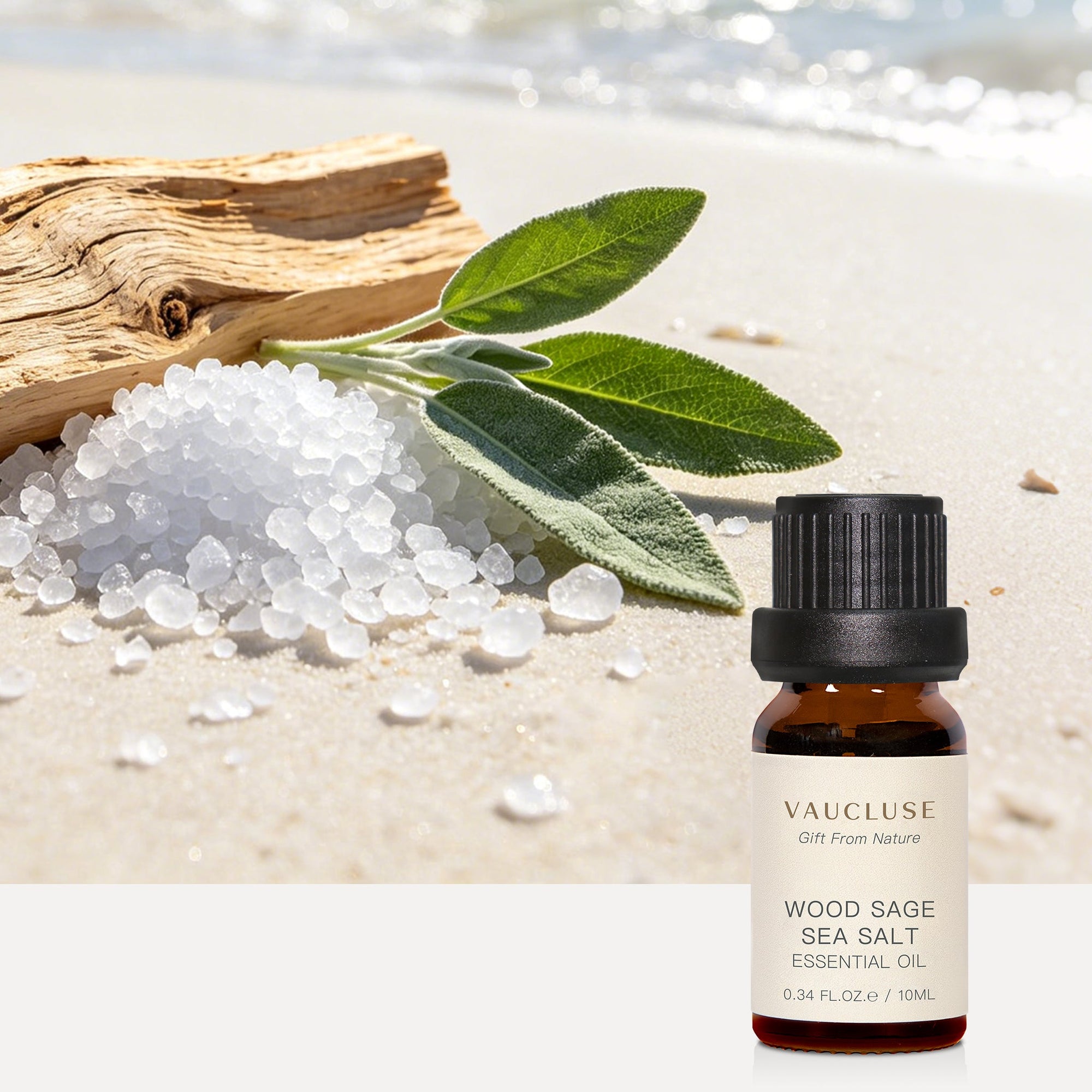 Wood Sage Sea Salt Essential Oil-10ml - VAUCLUSE