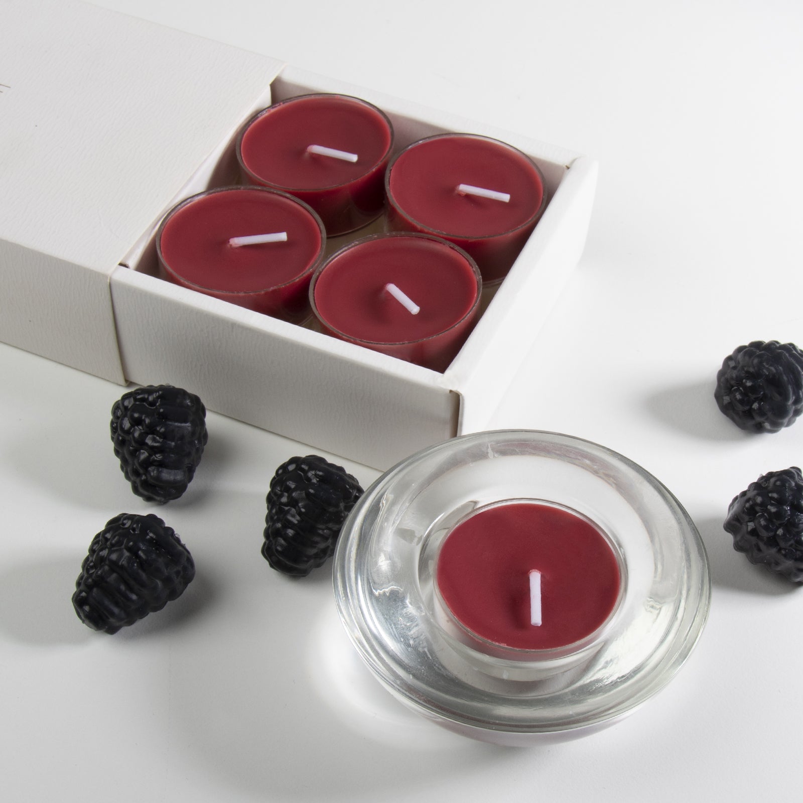 Luscious Blackberry Scent Tealight Candle | Sweet | Vaucluse Fragrance