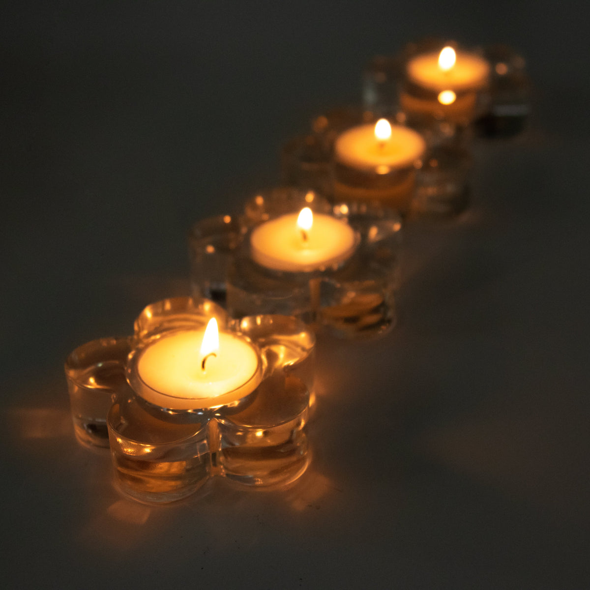 VAULCUSE Pair of Tealight Candle Holders (Flower Shape) VAUCLUSE